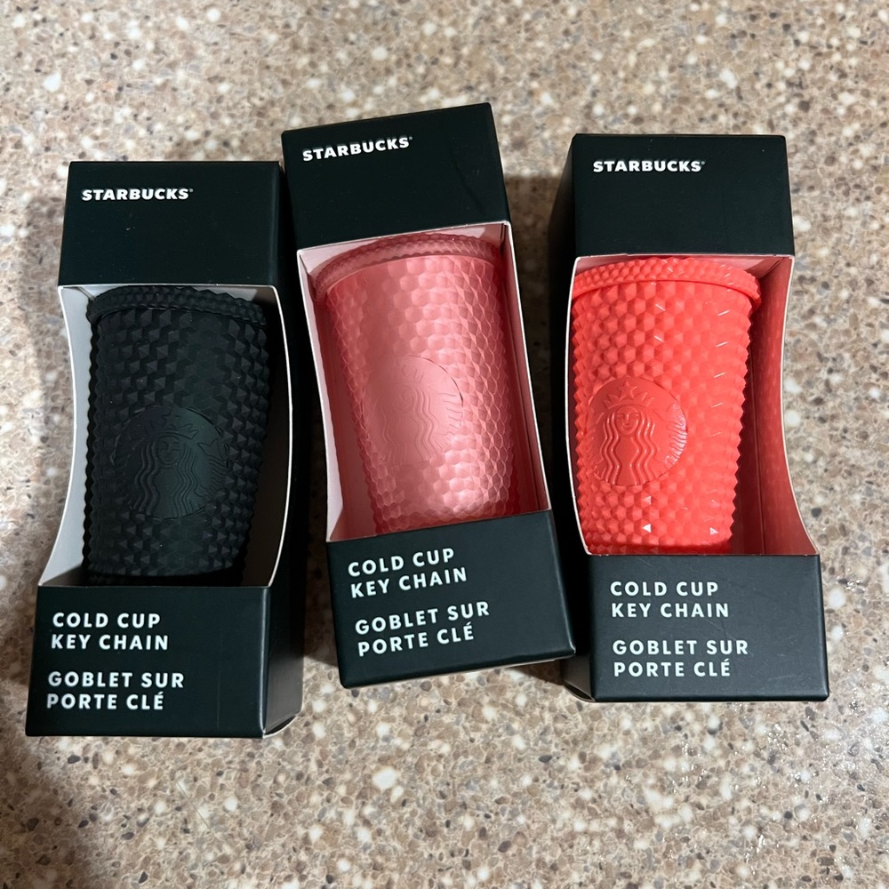 Starbucks Cold Cup Keychain